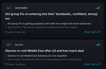 Main feed (mobile)